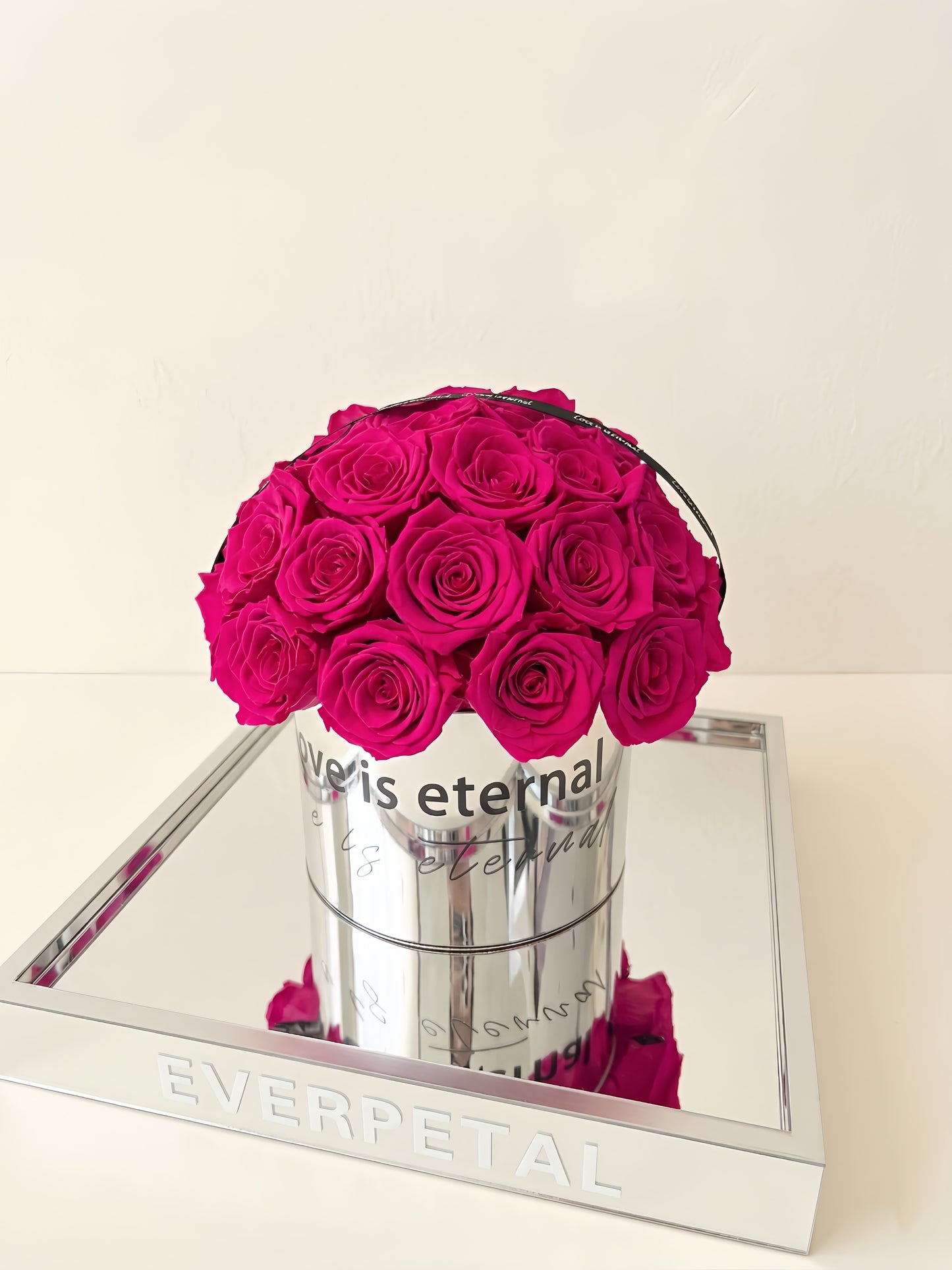 Burning Love | Mirrored Everlasting Roses