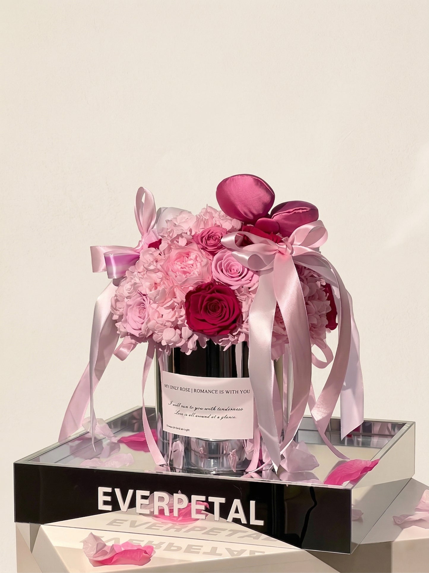 Pink Heartbeat | Mirrored Cylinder Arrangement