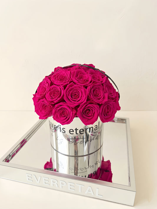 Burning Love | Mirrored Everlasting Roses