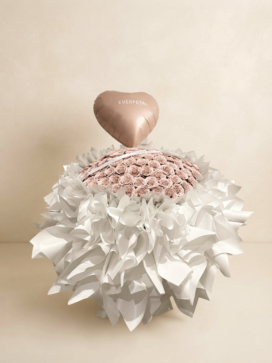 99-Piece Soap Flower Giant Bouquet