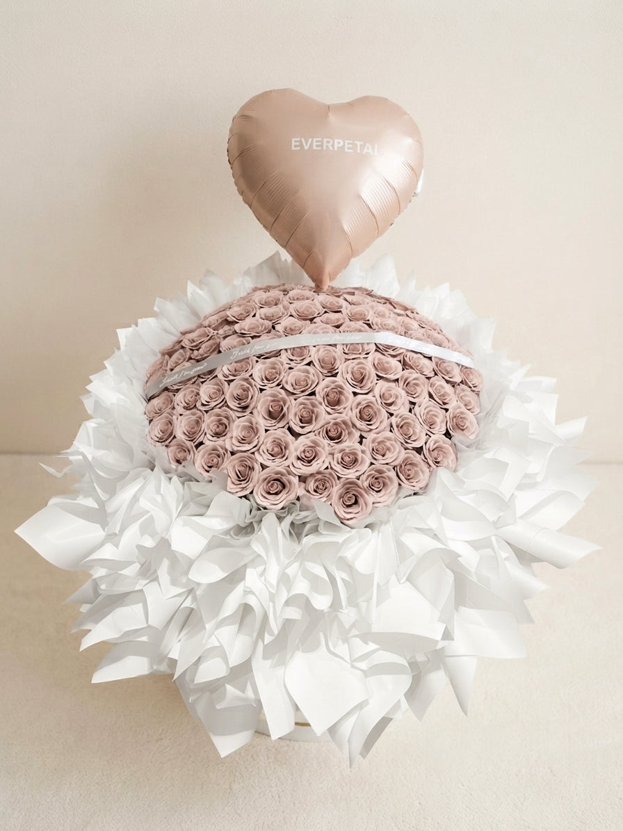 99-Piece Soap Flower Giant Bouquet