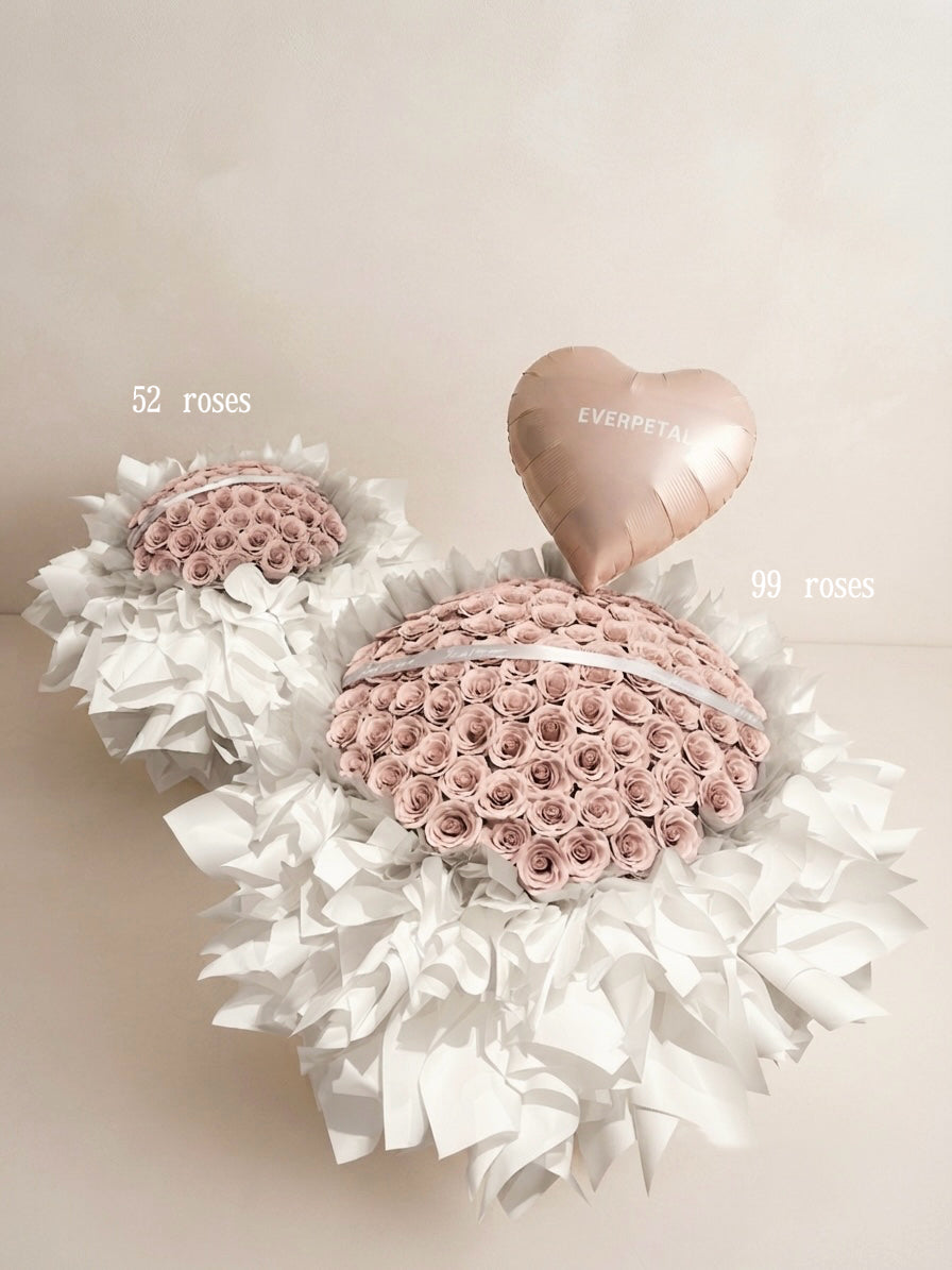 99-Piece Soap Flower Giant Bouquet